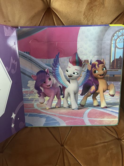 Книжка с пъзели My little pony