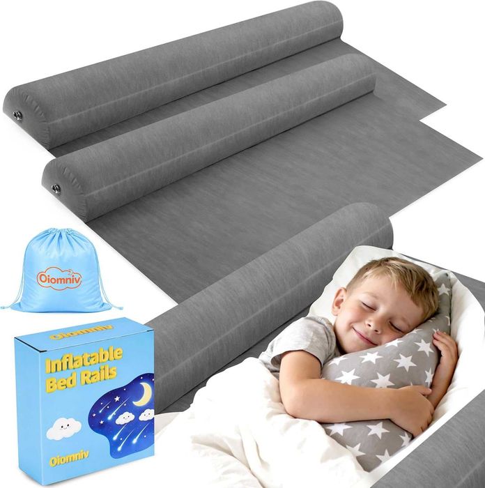 Bare de protecție pentru pat gonflabile pentru copii – Set de 2