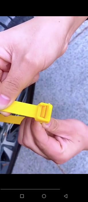 Mashina Balonlari uchun sirğantirmaydigan seflar zanjirli.