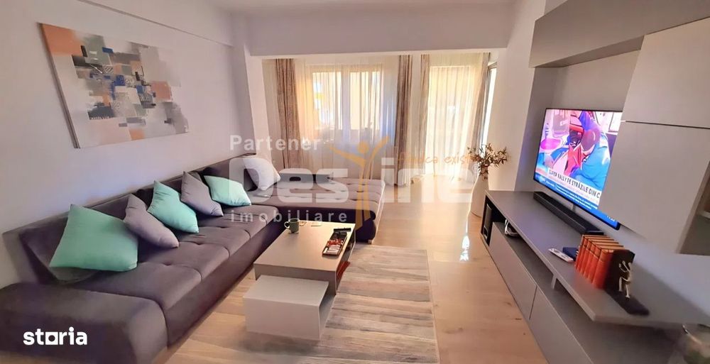 Apartament cu 2 camere, suprafata de 67mp mobilat si utilat in Tractor