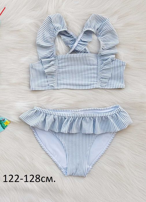 Дамски бански H&M размер L и детски бански 6-8 години