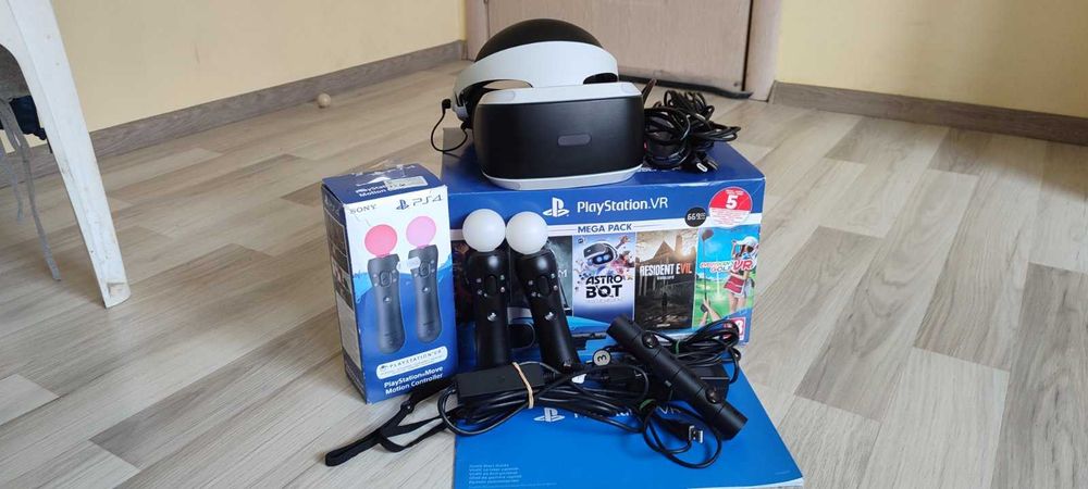 VR за PlayStation 4,PS4 пълен комлект съвместим и с PS5
