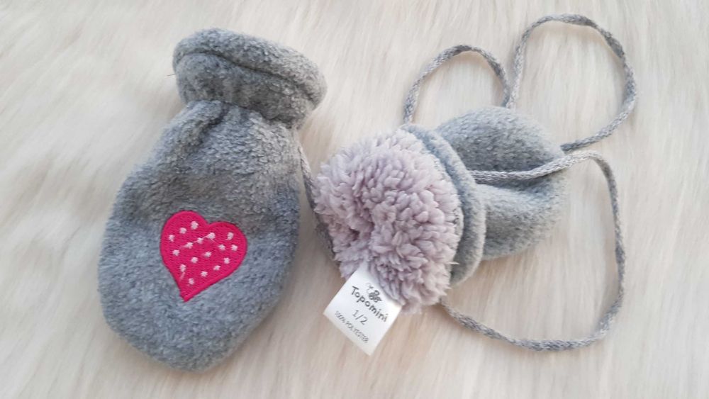 Детска шапка и ръкавици 1-2 години