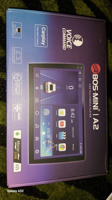 Андроид магнитола Bos-mini a2 4гб ×64гб гарантия 6 мес