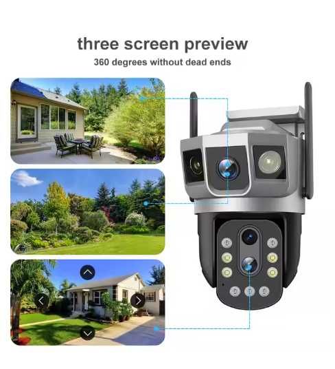 VERTO SC23-W-DL IPCAMERA V380 с 10-кратным оптическим зумом SC23-W-DL