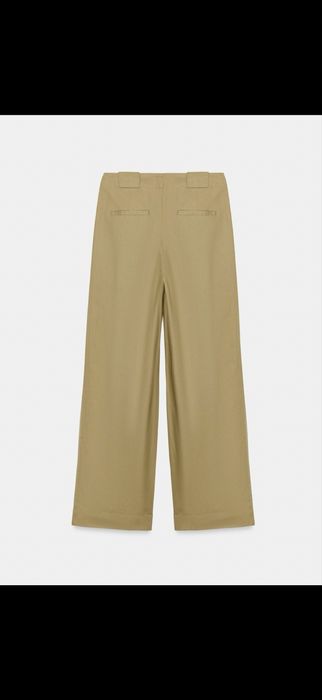 Pantaloni largi cu pense Zara XS noi