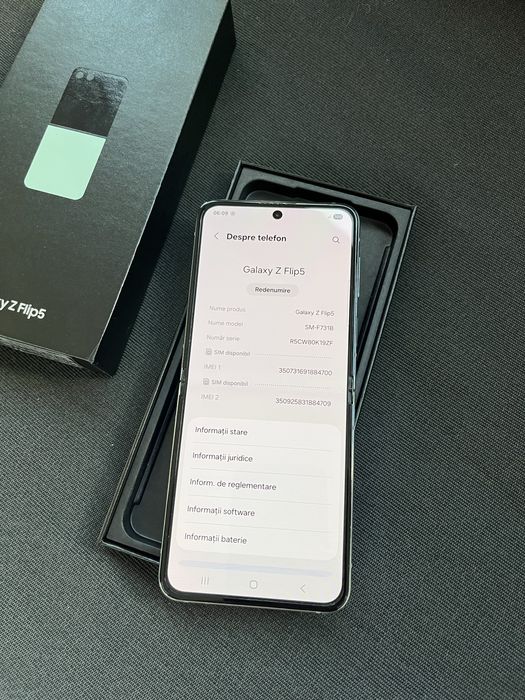Samsung Z Flip 5 5G Green 512GB Dual Sim