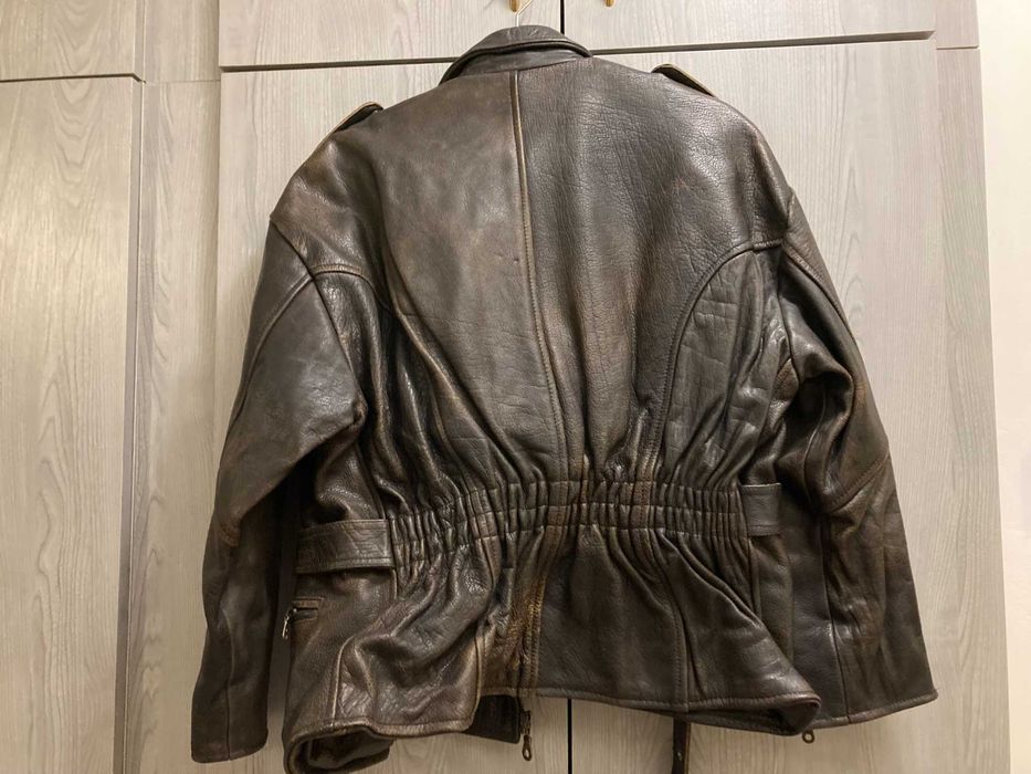 Кожено  женско мото яке