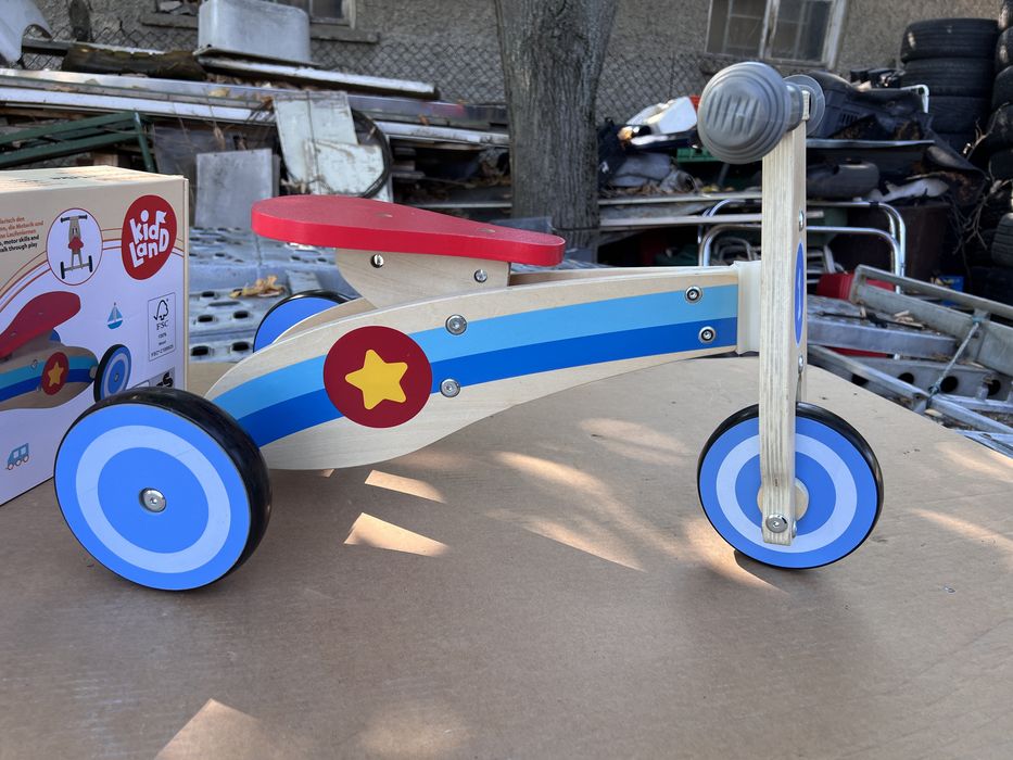 Детска дървена триколка от 1г