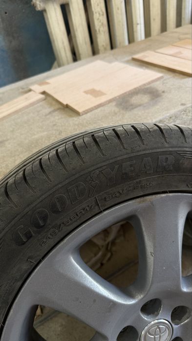 R17 5*100 с резиной Goodyear