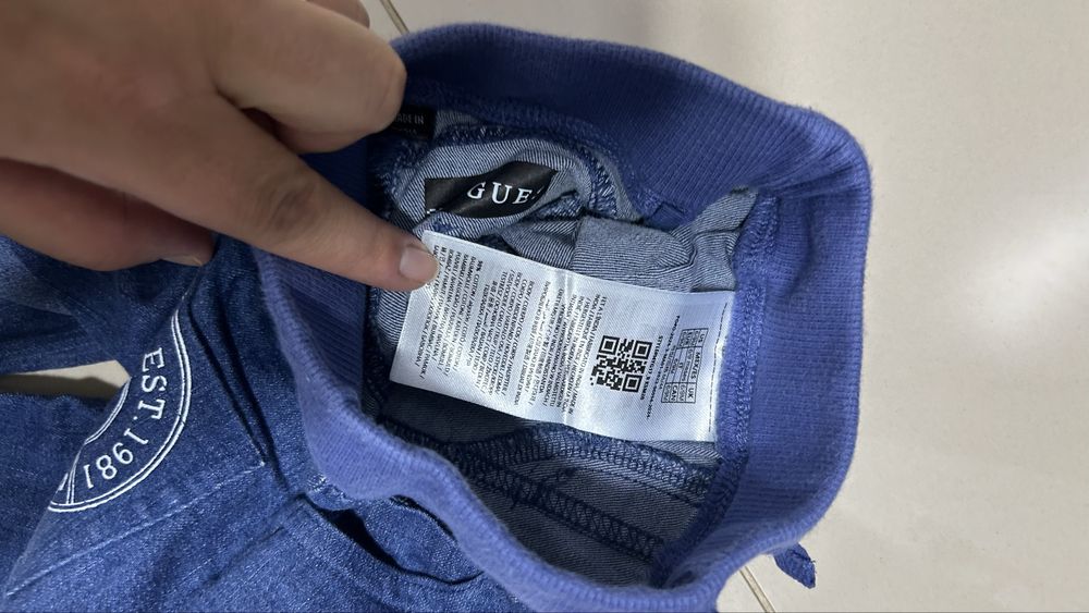 Blugi GUESS albastri copii