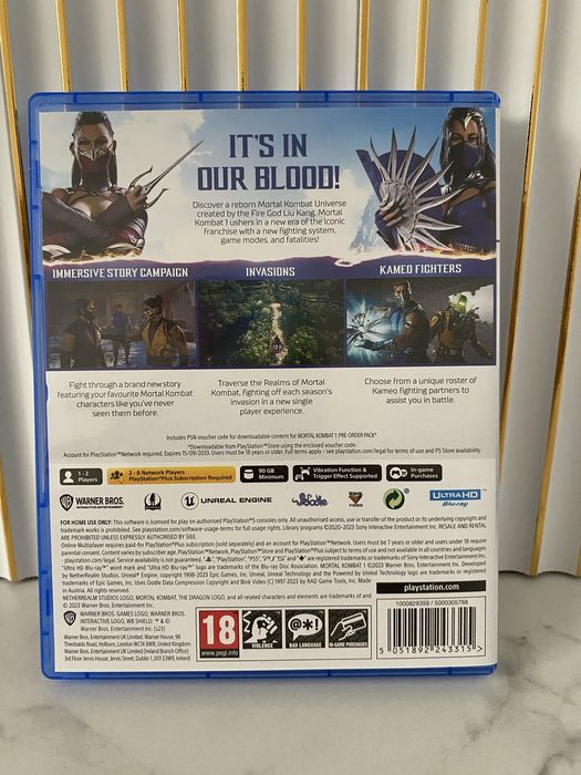 Продам диск Mortal Kombat