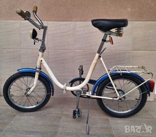 Ретро Детски Велосипед 16" сгъваем,70-те г. Полска Народна Република