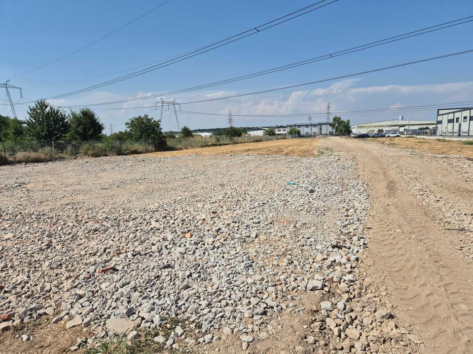 Inchiriez teren Ciolpani 6300 MP stradal DN1