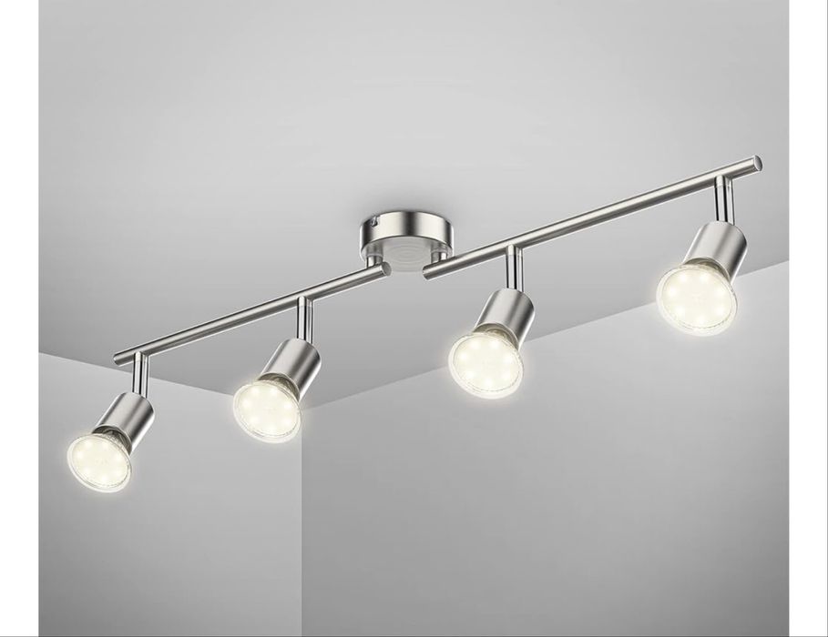Aplica de tavan cu 4 becuri GU10 de 2,9 W BKLicht