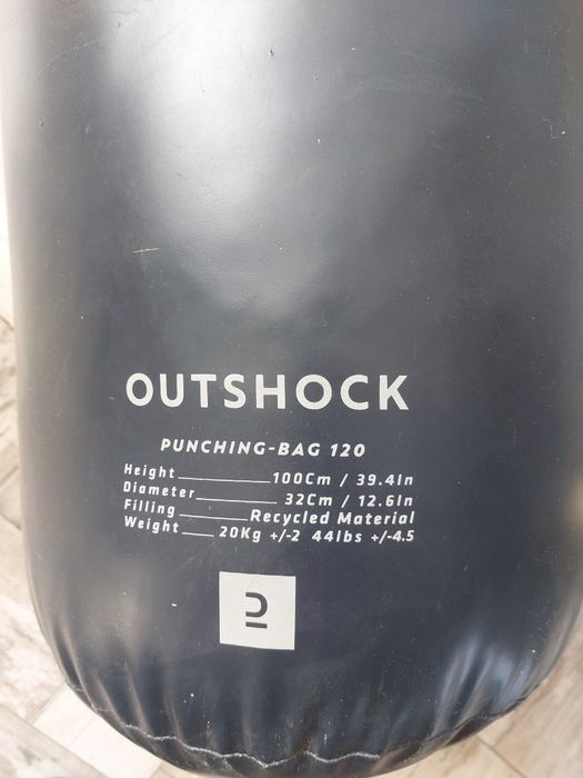 Sac box Outshock Punching bag 120