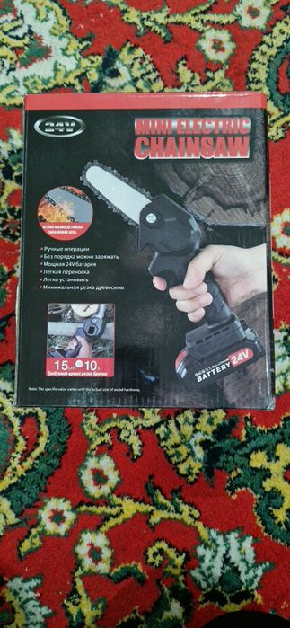 Мини Электро Пила  акумлатор 48.ват