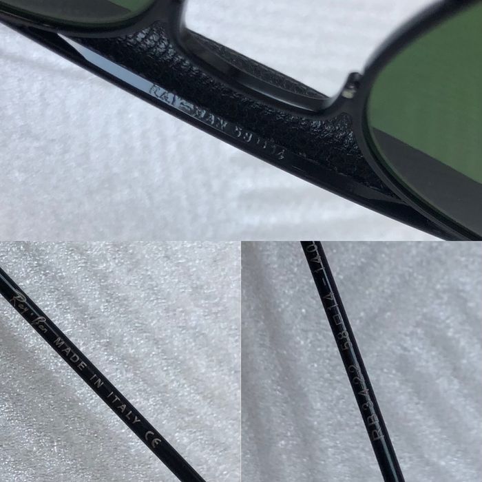 Мъжки слънчеви очила авиатор с кожа минерално стъкло 6 цвята