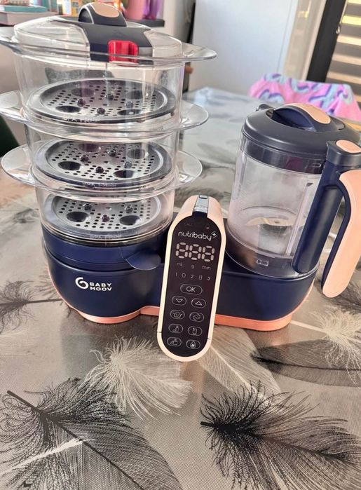 Robot multifuncțional Babymoov Nutribaby XL, 5 în 1