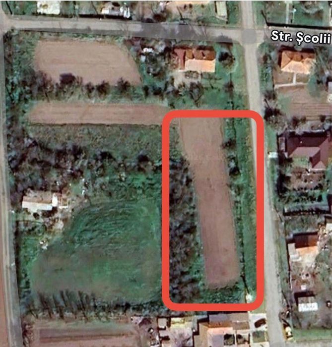 Teren intravilan de vânzare - sat Lanurile, com. Baraganu, județul Constanța