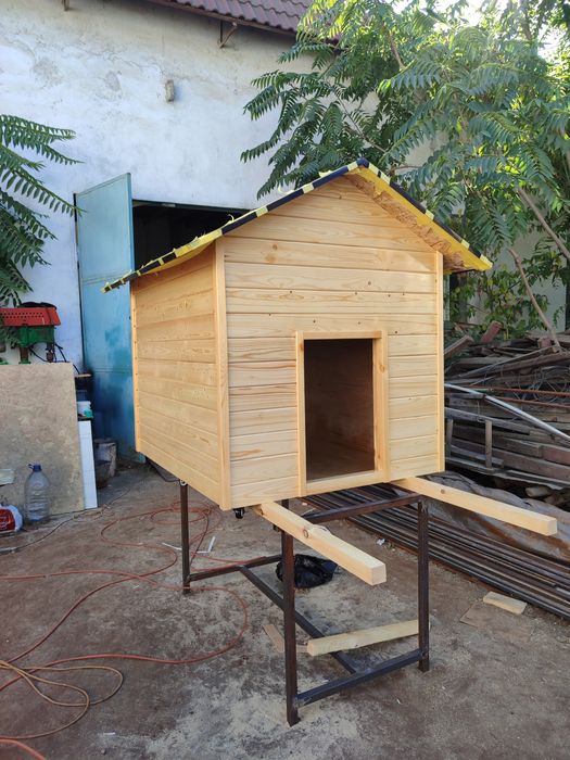 Будка для собаки 1,2 м *90 см, высота 1,15 м