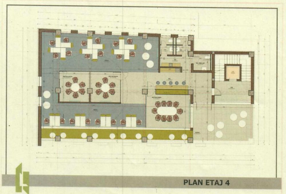 Ultracentral, cladirea Bytex Hub, etaj 2