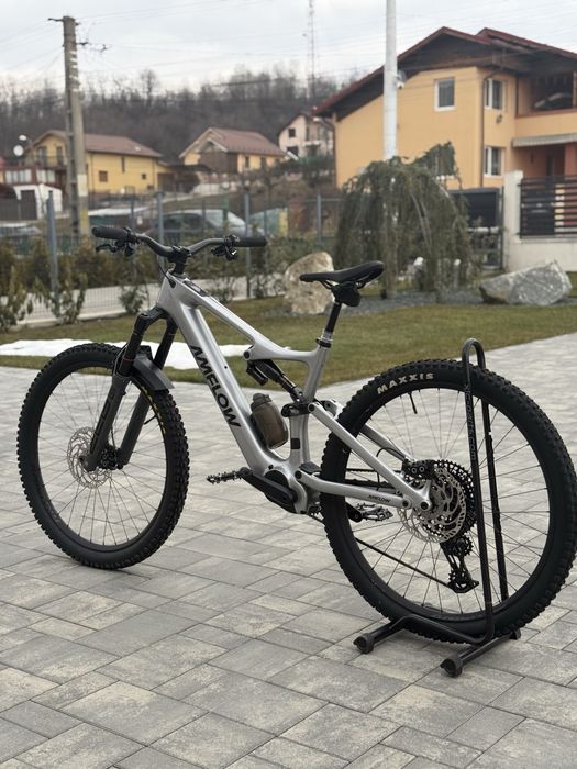 Bicicleta electrica Amflow DJI PL Carbon silver