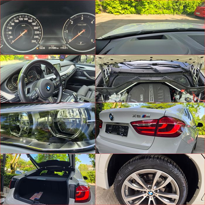 BMW X6 3.0Xdrive 2018/Alb-Alpine/Pachet M Int-Ext-Trapa/Adus Recent-Ro