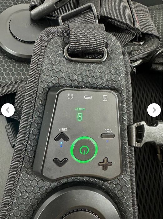 Woojer Haptic Vest 3 for Games, Music, Movies, VR and Wellness Black