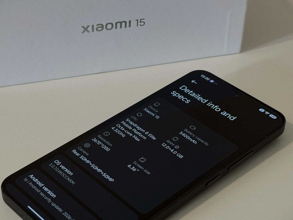 Бартер! Xiaomi 15 Black (Черен)
