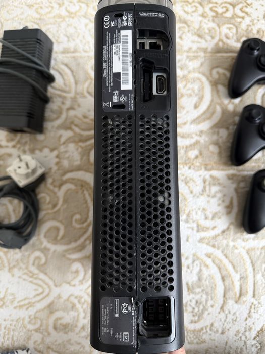 XBOX 360 черный цвет