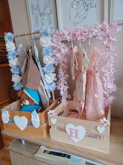 Подарък за бебе, подарък за погача, Baby Shower, Baby Gift Box