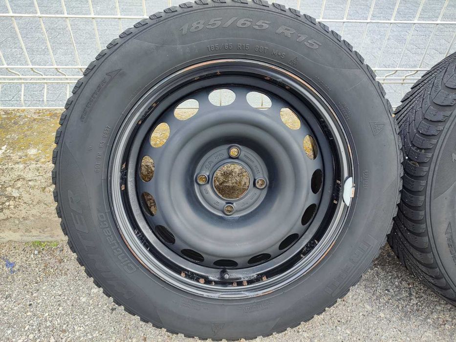 298 - 4бр. Стоманени джанти Opel Corsa 15'' 4x108