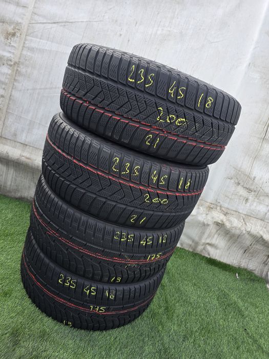 235.45.18 2x pirelli 2x hankook m+s