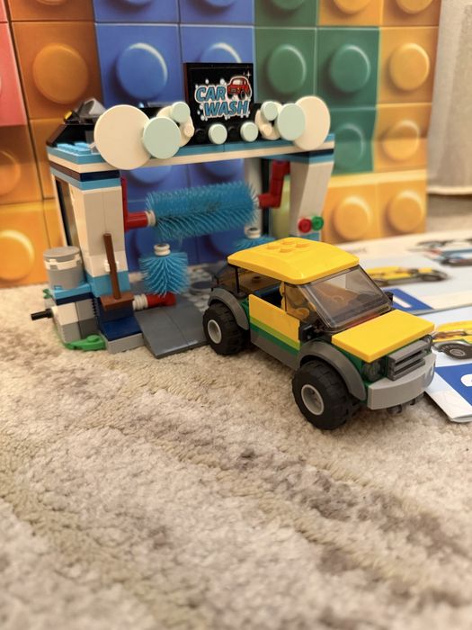 Lego City - spalatorie auto