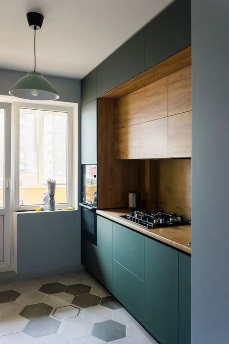 Кухонные гарнитуры Стиле хай-тэк