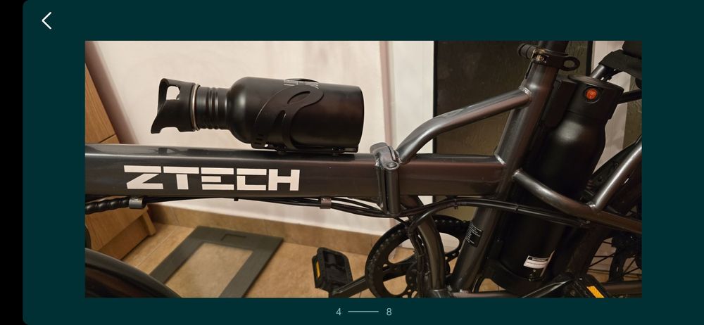 Bicicleta electrica pliabila