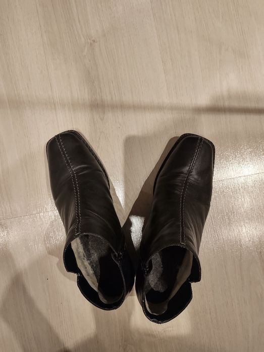 Ghete/ Cizme Rieker piele naturala nr 39