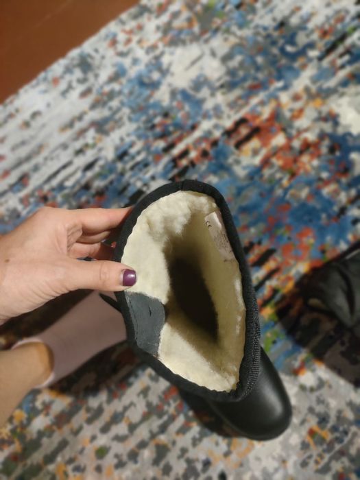 Рабочие ботинки утепленные