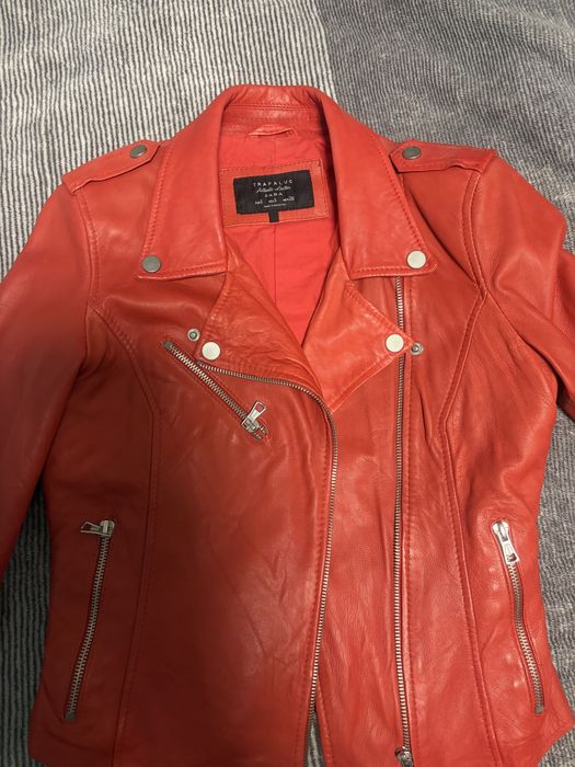 Geaca din piele   zara