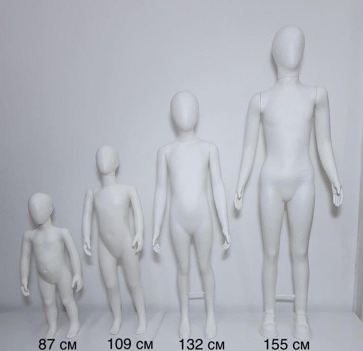 Манекены детские и подростковые