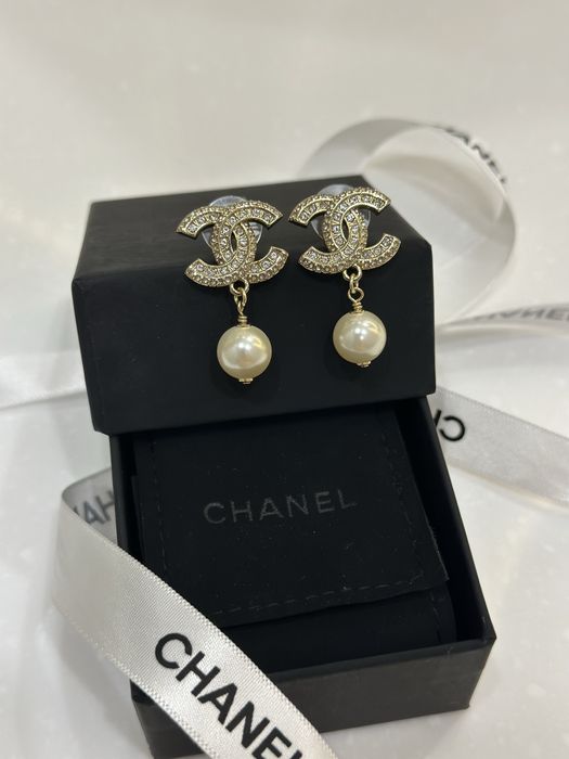 Chanel серьги в люкс качестве
