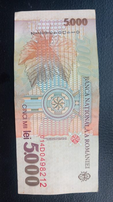 Bancnota 5000 leib1998