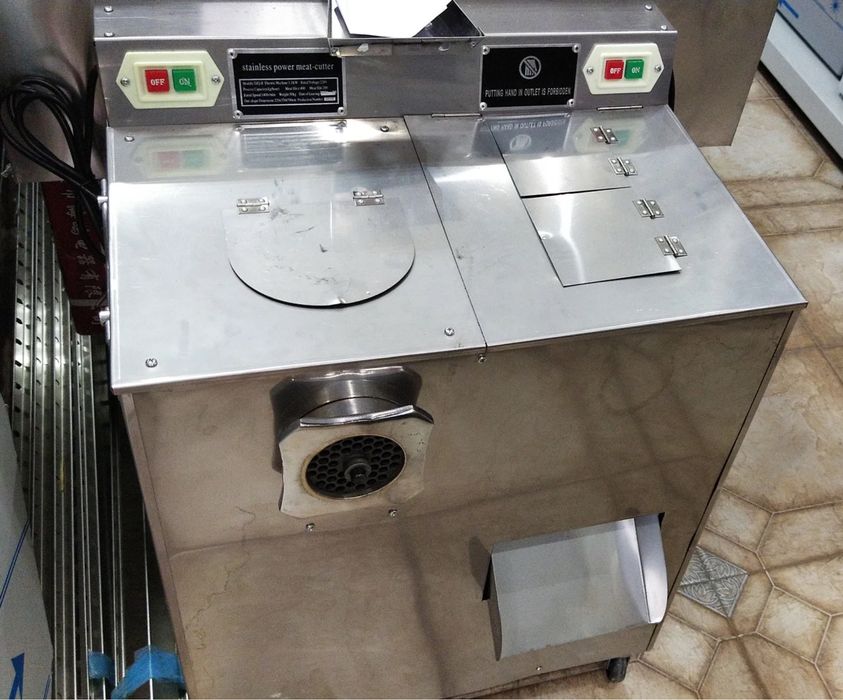 Мясорубка промышленная, слайсер, измельчитель, производственная