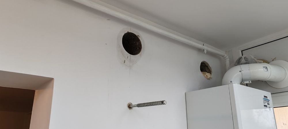 Execut gauri pentru hote,centrale, evacuari etc