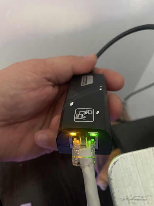 Разветвитель USB/UTP для интернета