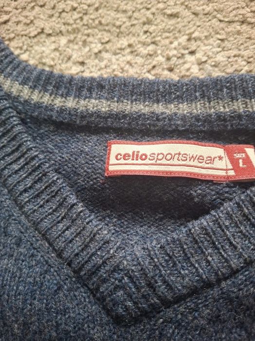 Pulover lână XL nou