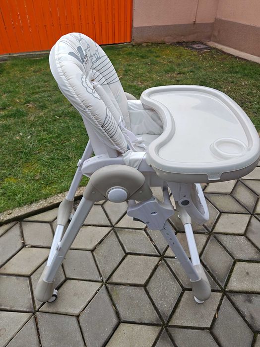 Scaun de masă bebe honeybaby cu poziție de somn și 7 trepte înălțime