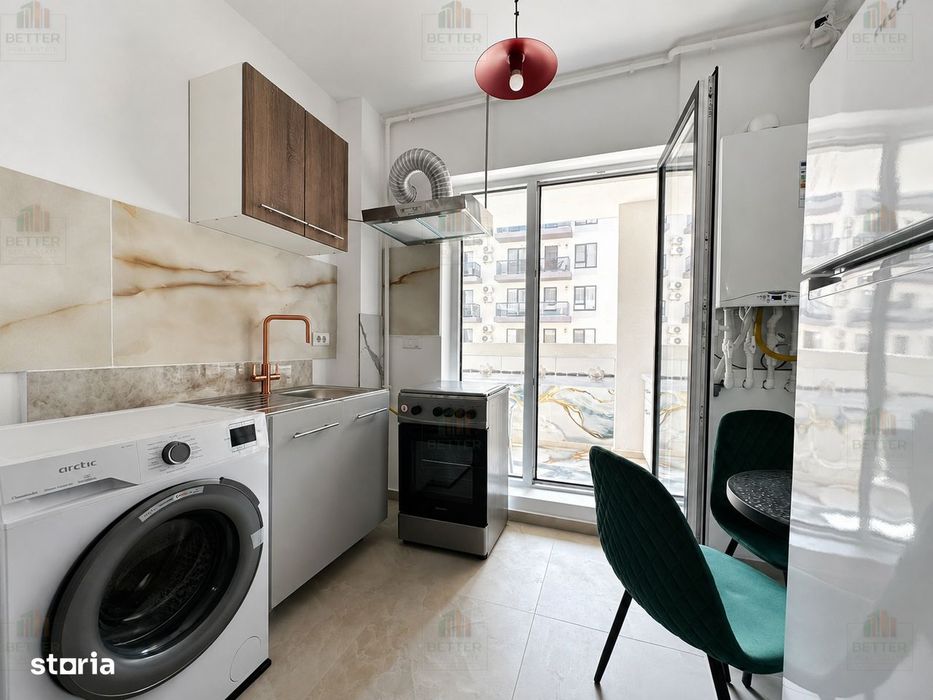 Studio de închiriat – Popești-Leordeni, Str. Biruinței – 430 €/lună