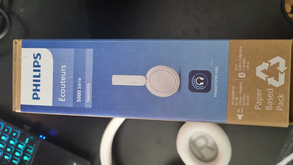 Philips TAH5209WT – Бели безжични слушалки